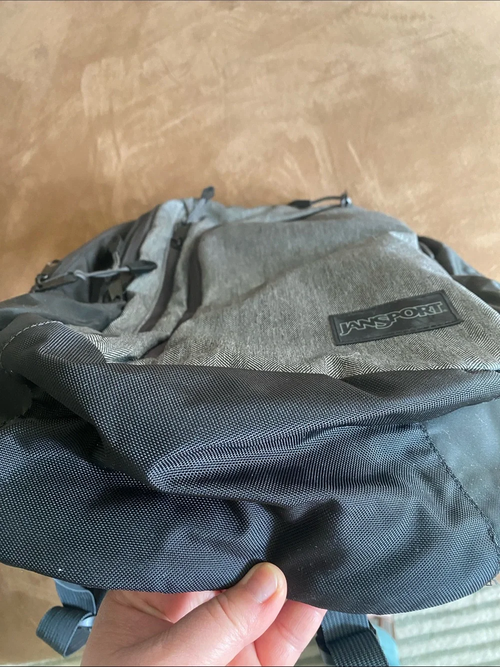 Jansport Gray and Black Everyday Backpack